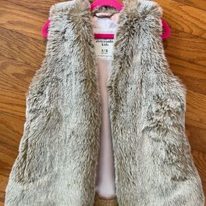 Abercrombie Kids Faux Fur Vest